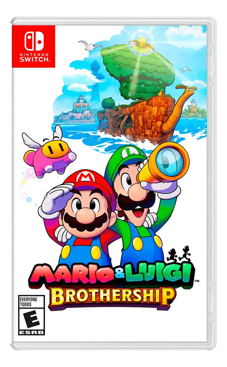 Jogo Mario E Luigi Brothership Nintendo Switch Mídia Física