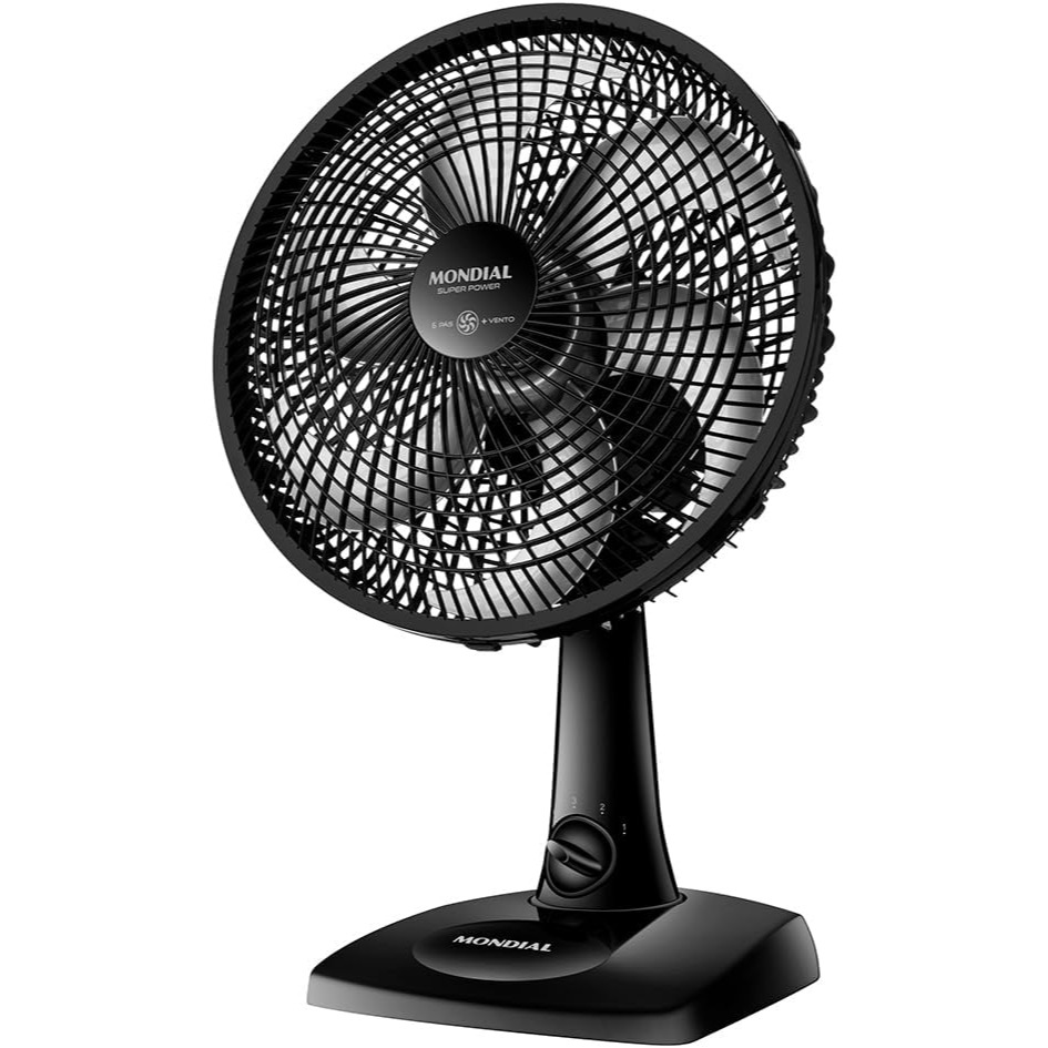 MONDIAL Ventilador de Mesa 110V, 30cm, 6 pás, Super Power - VSP-30-B