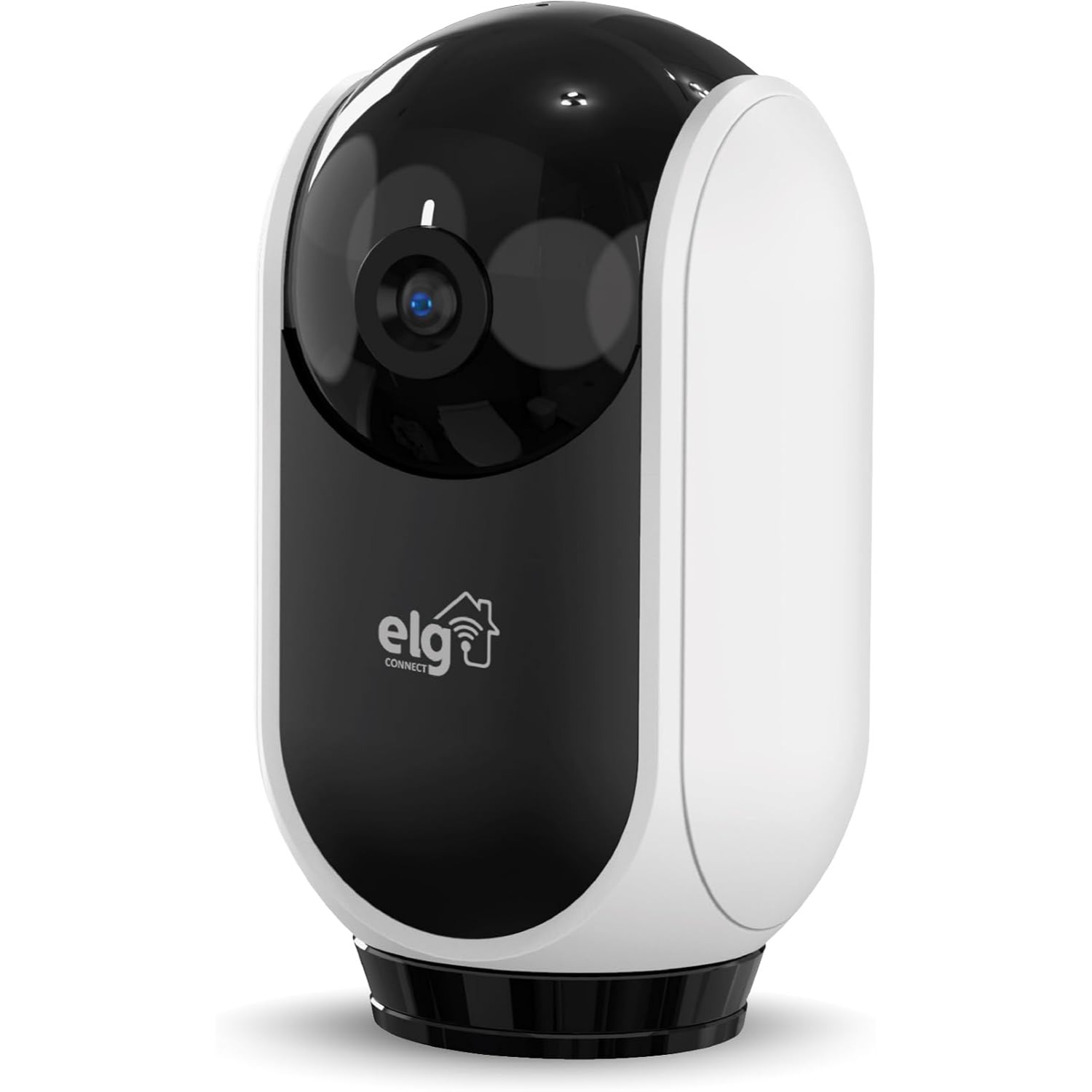 ELG, SHCR600, Câmera Robô 360° Full HD 1080P Inteligente, Conexão WI-FI 2.4GHz, Compatível com Alexa, Áudio Bidirecional, Zoom Digital 6x, Branco