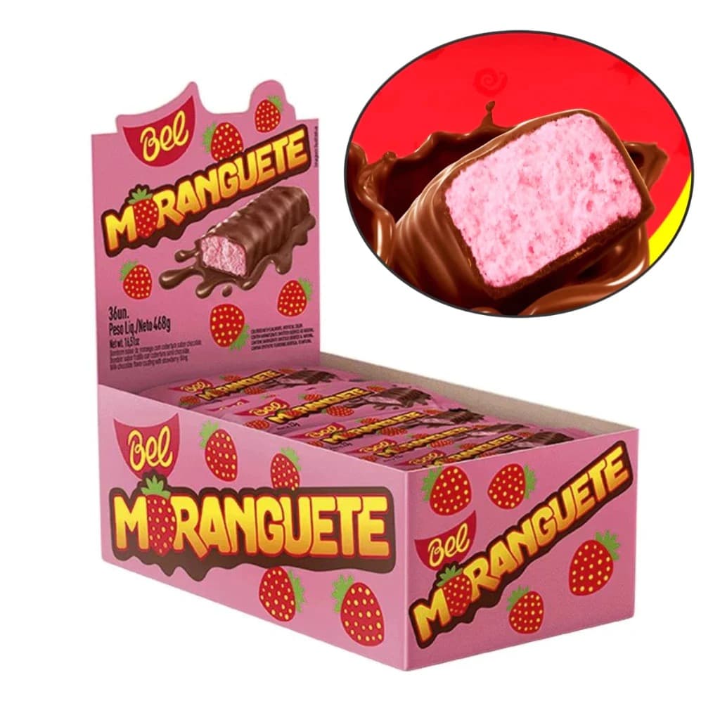 Chocolate Moranguete 468g C/36 Unidades 13g Bel