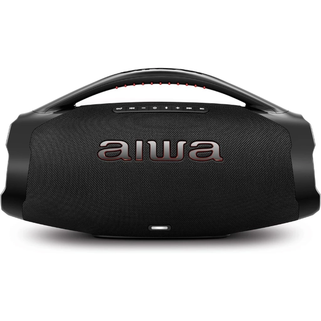 Caixa de Som AIWA a Boombox Plus 200W Bluethooh AWS-BBS-01-B Preto