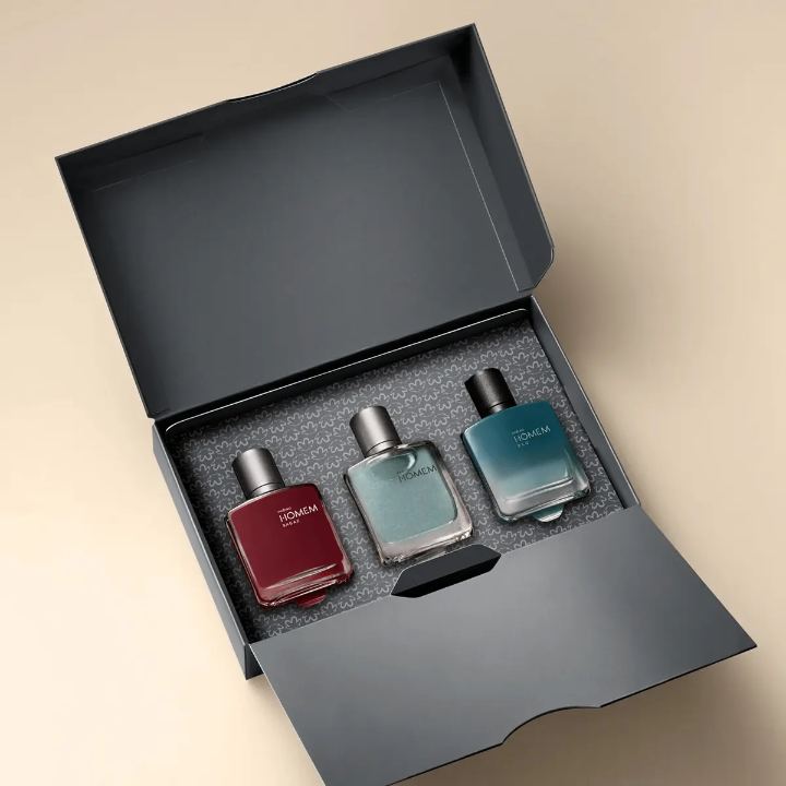 Coleção Especial Miniaturas De Natura Homem 3un 25ml