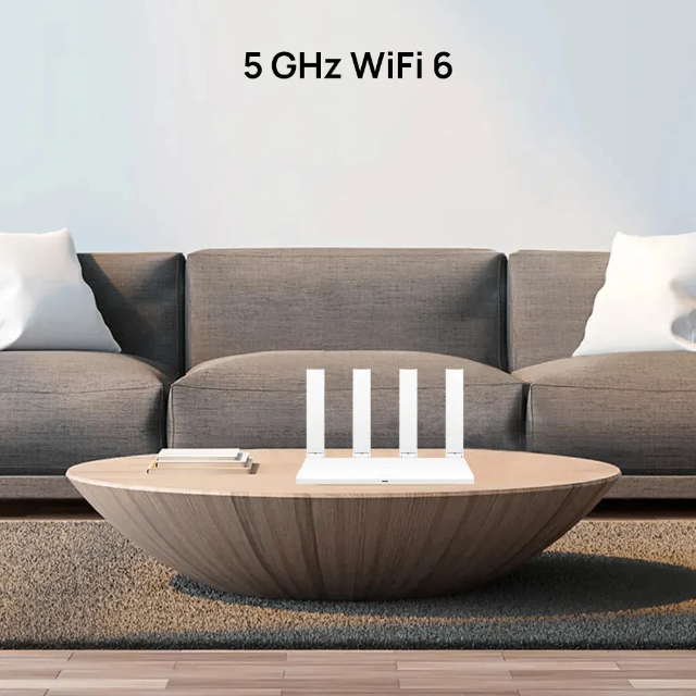 Roteador HUAWEI WiFi AX2S 5 GHz Wi-Fi 6 HarmonyOS Mesh+ EasyMeshVisualização de Diagnósticos do Wi-Fi Controle Parental Branco