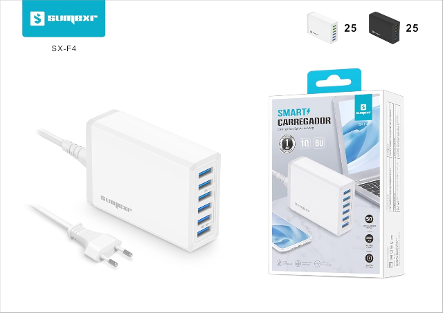 CARREGADOR RAPIDO DESKITOP - SX-F4