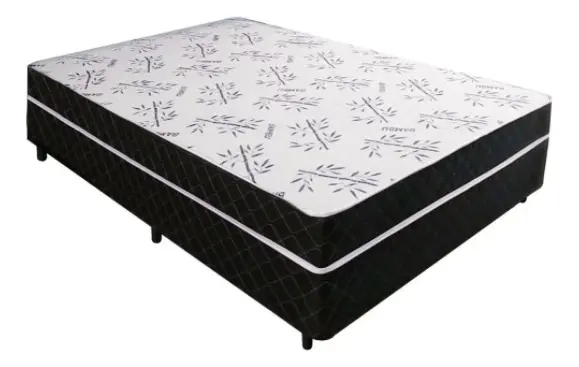 Cama Box Casal Conjugada Espuma 1,38 X 1,88 55cm Alt