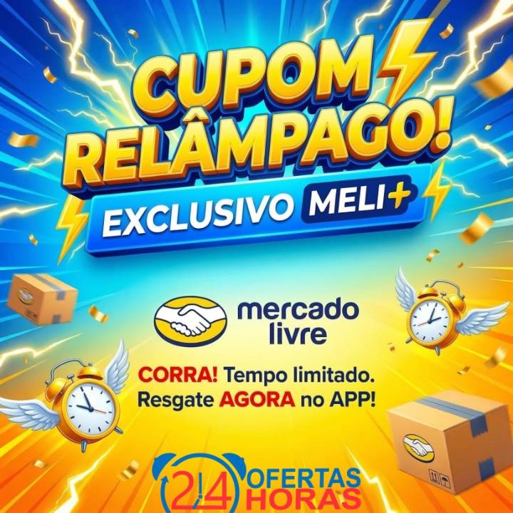 Cupom de R$ 100 em compras acima de R$ 1199 para clientes Meli+ no Mercado Livre