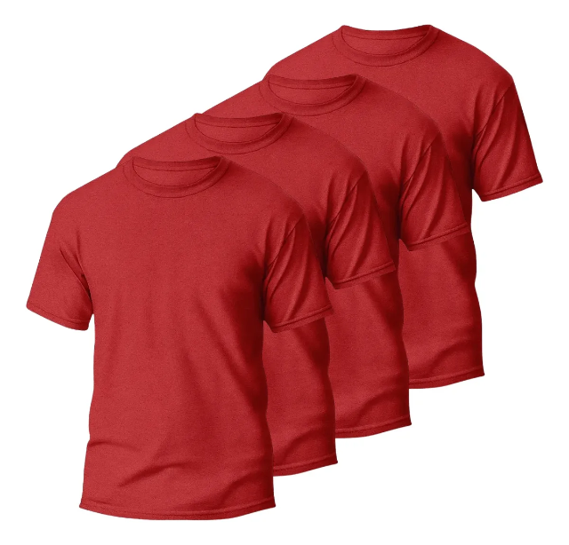 Kit 4 Camiseta Camisa Dry Fit Academia Treino Musculação