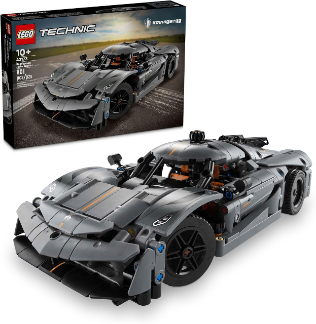 LEGO Technic Hipercarro Koenigsegg Jesko Absolut Cinza 42173