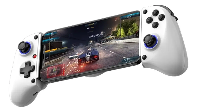 Controle Telescópico Sem Fio Para Jogos Para Celular E Tablet Branco