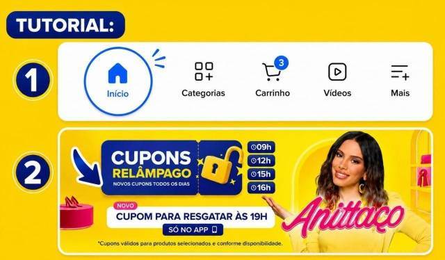 Cupom de R$ 20 acima de R$ 79 em Lojas Oficiais no Mercado Livre