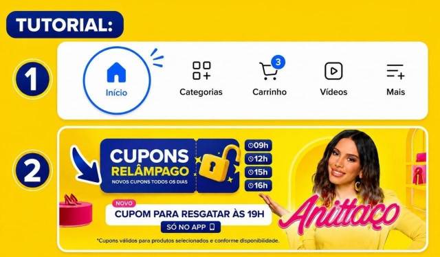 Cupom de R$ 20 acima de R$ 79 em Lojas Oficiais no Mercado Livre