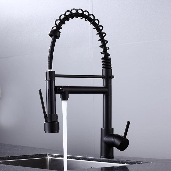 Torneira Gourmet 50cm com Misturador Monocomando Preta de Bancadabelccatgm50p-bl