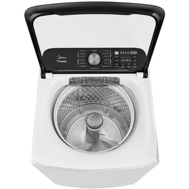 Lavadora de Roupas Midea 15kg Wave Agitador Branca 220V MA512W150A/WK05