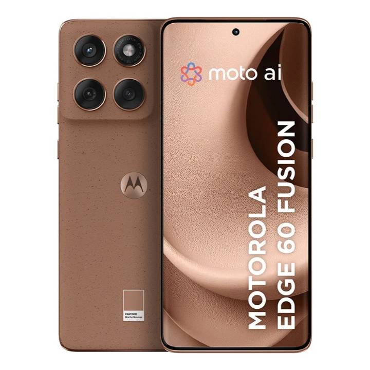 Smartphone Motorola Edge 60 Fusion 5G - 256GB 24GB (8GB RAM+16GB Ram Boost) Tela Quad-Curve moto AI 50MP Sony Camera ultrarresistencia