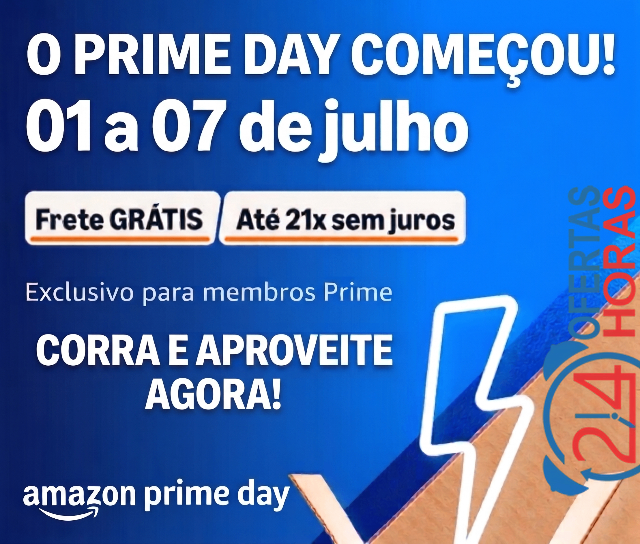 Começou o Amazon Prime Day