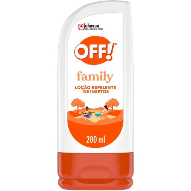 OFF! Family Loção Repelente de Insetos e Mosquitos 200ml
