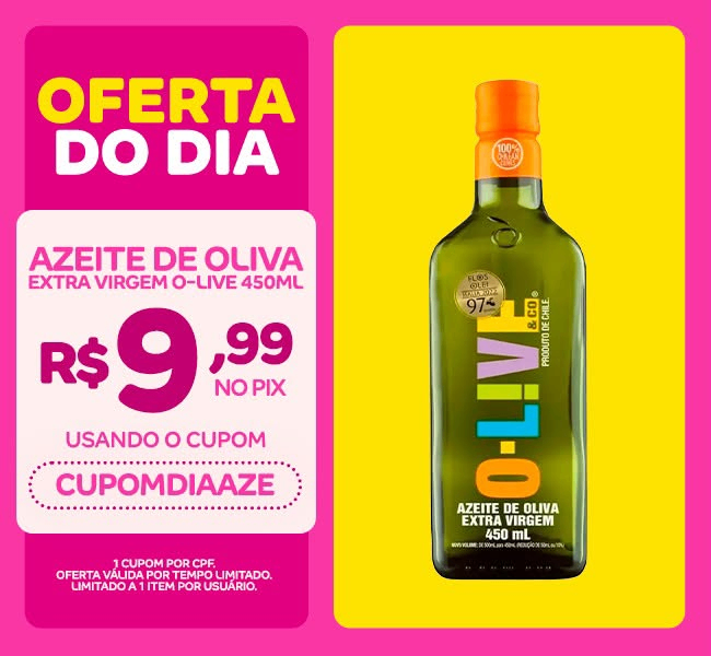 Azeite de Oliva Extra Virgem O-Live 450ml