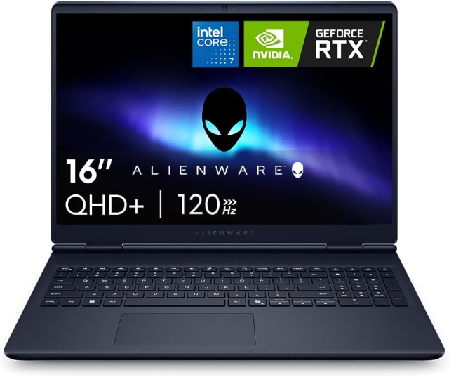 Notebook Gamer Alienware Aurora AC16-C7240H-D30 - Intel Core 7, NVIDIA RTX 3050, 16GB RAM, 512GB SSD, LED Full HD 120Hz, Linux