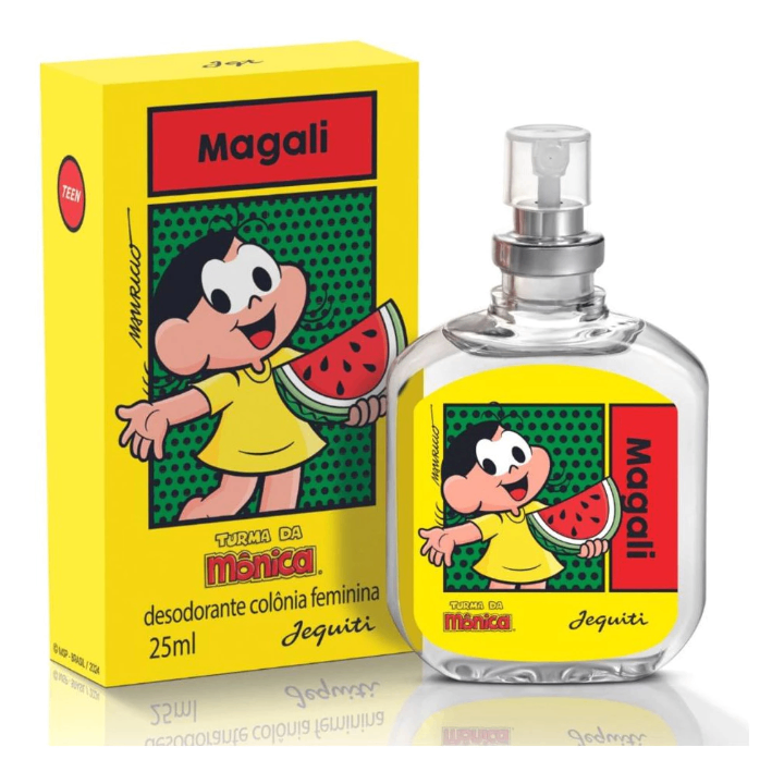 Perfume Magali Desodorante Colônia 25ml Jequiti - Turma da Mônica