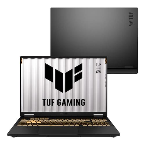 Notebook ASUS TUF Gaming F16 FX608JHR NVIDIA RTX 5050 Intel Core i5 14a 16GB RAM 512GB SSD Linux 16" IPS LED FHD 165Hz RV257