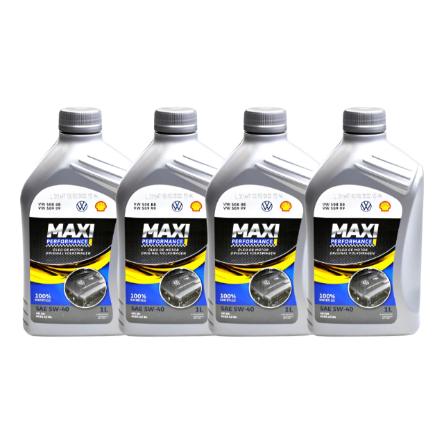 4 Litros Óleo Maxi Volkswagen 5w40 508/88 509/99 Sintético GS55553r2bra