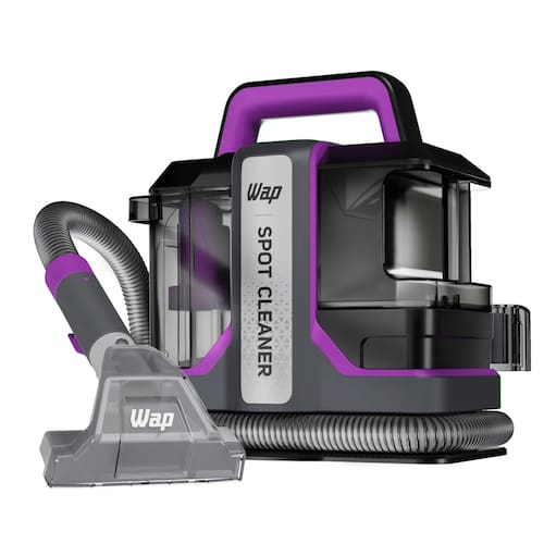 Extratora de Sujeiras Portátil WAP Spot Cleaner W3 1450W 3 em 1 para Tapetes, Carpetes, Estofados e Colchões – Cinza e Roxo - 110V