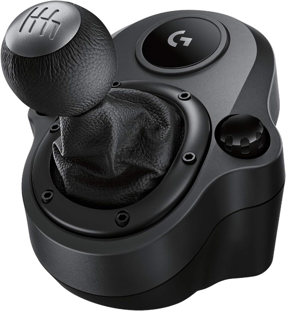 Câmbio Logitech G Driving Force - Compatível com Volantes Logitech G29, G920 e G923 para PS5, PS4, Xbox Series X|S, Xbox One e PC