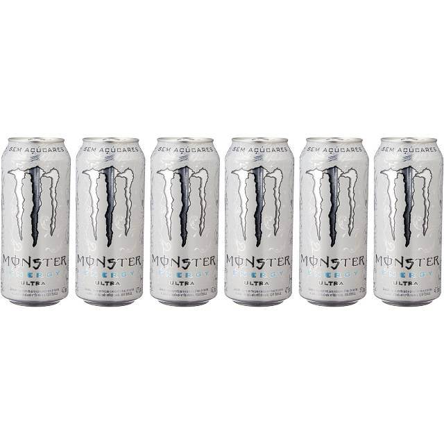 Pack de Monster Ultra 473ml - Unidade 6 unidades