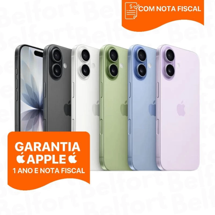 Celular iPhone 17 256gb 6,3 Polegadas 5g Original Novo Lacrado com 1 ano de garantia Apple e nota fiscal
