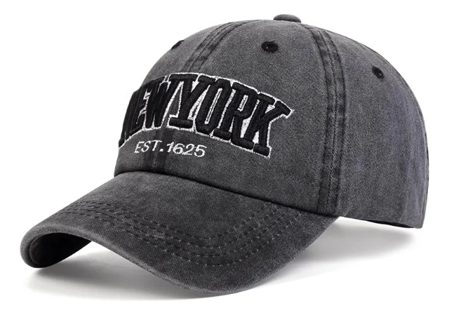 Boné Baseball New York Ajustável Bordado