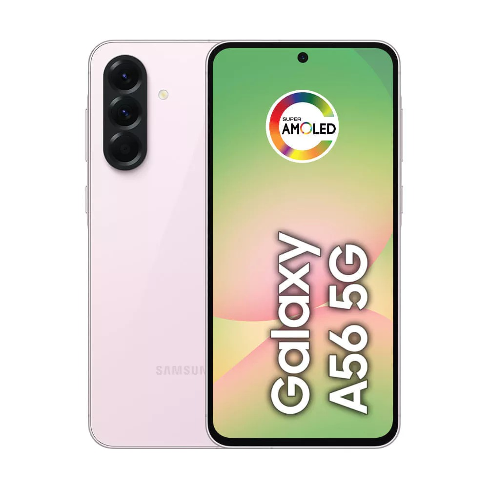 Celular Samsung Galaxy A56 5G 256GB, 8GB RAM, Câmera 50MP, IP67, Super AMOLED 6.7", Recursos AI