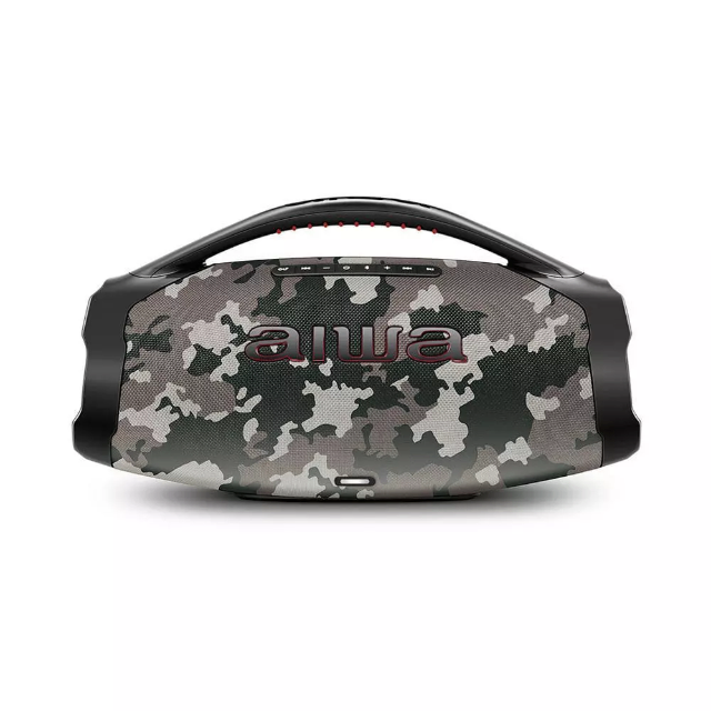 Caixa de Som Bluetooth Aiwa Boombox BBS-01-BG 200W Camuflada